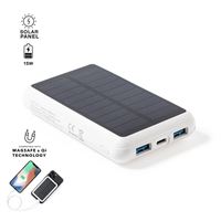 POWERBANK SOLARE CON USCITA USB E USB-C MADDY